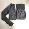 Vital seamless 2 piece yoga set workout clothes for women fitness gym clothing vital gym set long sleeve gym crop top